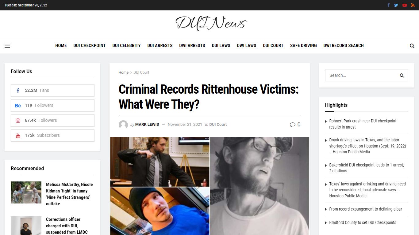 Criminal Records Rittenhouse Victims: What Were They?